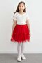 23 April Girls' Tulle Skirt with Elastic Bow