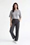 Waist-Tied Wide-Sleeved Natural Viscose Bluz - 4