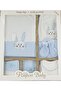 Newborn 0-3 Months Rabbit Embroidered Patterned 10 Piece Hospital Discharge Set - 8