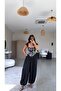 Black Silk Satin Shalwar - 2