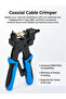 TL-H510B 0.5-6MM2 PROFESSIONAL COMPRESSION CRIMPING TOOLS For Crimping F,BNC,RCA,RG 59, RG6 F Typ... - 8