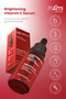 Brightening Vitamin C Skin Serum 30ml Vegan Smoothing Fine Line Reducer (5% Vitamin C) - 5