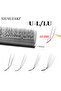 MIX M U 5DW XIUSUZAKI L/ LU/M U-Shaped YY 3D 4D 5D Eyelash Extensions U 2D YY Lashes Extension Mink