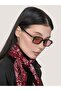 Unisex Rectangular Sunglasses Black Frame Pink Glass Uv Protection Pirlo C5 - 2