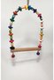 Trendme Uniq Bird Toys Wooden Bell Beaded Swing - 2