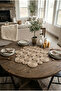 Annular Round Jute Runner 50cm - Natural Wicker Table Centerpiece and Presentation Cover - 5