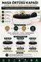 Dertsiz Round Tablecloth Cover |   For Wedding, Event, Organization, Hotel, Restaurants and Home - 3