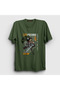Unisex Khaki Levi Fan Anime Attack On Titan T-shirt125591tt