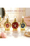 4pcs Crystal Perfume Essential Oil Bottle 12ml D9330 - 5