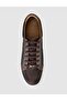 Genuine Leather Brown Lace-Up Men's Casual Shoes - 7