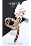 Colorful Lotus Flower Figure Metal Latch Buckle - 3