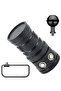 USB Charging Fixed focus black 18000LM LED Diving Flashlight 100M Underwater Search Lamp Scuba Video - 8