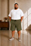 Men's Plus Size Capri 3XL 4XL 5XL 6XL 7XL 8XL 9XL