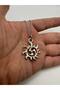 Sun Motif Shuriken Necklace – Unisex Accessory with Japanese Ninja Figure with 60 cm Chain - 2