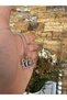 Türkiye Map and Moon Star Figured Necklace – Silver Color Unisex Metal Design with 60 cm Chain - 4