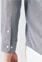 Long Sleeve Slim Fit Button Collar Cotton Easy Ironing 4 Seasons Oxford Shirt - 4