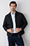 Long Sleeve Regular Fit Buttoned Collar Cotton Easy-Iron Plaid Shirt - 6