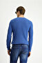 Crew Neck Regular Fit Patterned Wool Knitwear Sweater - 5
