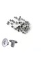 M2X2.5(5mm) 100PCS M2 M3 NVMe SSD Mounting Screws Nickel-Plated Phillips CM Screws for PC Motherbo - 7