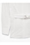 Cotton Regular Fit Long Sleeve Belted Poplin Shirt - 8