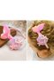 Pink Glowing Swirling Mermaid Tail Handmade Girls' Hair Clip – Party Birthday Dd306