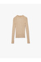 Long Sleeve High Collar Knitwear Sweater - 5
