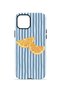 iPhone 13 Vorian Double Layer Case Blue Orange Slices - 4