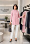 Viscose High Collar Tunic -Powder - 5
