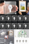 10 Pcs Strong Adhesive Pin No Drill Screw Nail Hook Wall Hanger Shelf Table Clothes Hanger