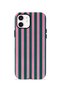 iPhone 12 Vorian Double Layer Case Pink Navy Cabana