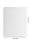 WHITE 4pcs Stretched Canvas, 8 X 10 Inches ( 20 X 25 cm) Square Blank Canvases, 100% Cotton Canvases - 6