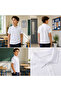 100% Cotton Polo Non-Curling Collar School T-Shirt Breathable Fabric - 5