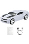 WS-592 Wireless Car Shape Bluetooth Speaker with FM Radio, TF Card, USB Support – 5W Portable Rechargeable Music Speaker - 7