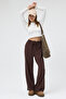 Women's wide leg sweatpants with elastic waist
