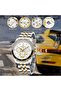 Watches Gift for Man Stylish Fashion Analog Quartz Watch for Men Sport Chronograph Waterproof - 7