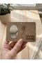 20 Pieces of Paintable Wooden "My Dear Mom" Wall Ornaments for Mother's Day, Paintable Ornament Set with Mirrored Plexiglass Detail, Activity for School and Nursery - 4
