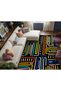 Sdt Line Patterned Modern Woven Base Decorative Carpet Sdt907 - 2