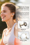 سماعات أذن لاسلكية بمشبك مفتوح Open Ear Clip Headphones Wireless Earbuds Bluetooth 6.0 OWS Translation Earphones AI Voice Assistant Multiple Translation Modes, HIFI Anti-Leakage HD Call TWS Headphones - 3