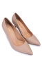 Women's Genuine Leather Mink Stiletto Shoes - 4