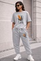Sweat Suit Thsort Sweat Suit Venus Feather Printed