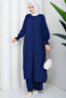 Women's Long Double Hijab Tunic Set - 2