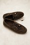 Women's Brown Lace-Up Loafer Casual Ballet Shoes - 3