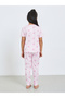 Girls All-Over Bow Print Top and Pyjama Set - 5