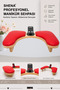 Manicure Table U Type Table with Phone Holder - Nail, Hand & Arm Rest Stand - Nail Art & False Nail Work Table