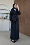 Cleopatra Satin Suit Black - 3
