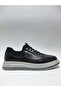 Genuine Leather Brown Laceless Stretch Comfortable Lightweight Summer Men's Shoes