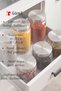 Glass Jar with Metal Lid 1100 ml (6 Pieces) – Storage Jar Set with Lid, Spice Jar/Dry Food Jar 19X10 cm - 3