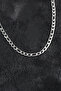 316L Steel Silver Color Figaro Chain Model Men's Necklace