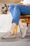 Women's Floral Detailed Genuine Leather Orthopedic Shoes - 2