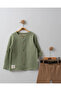 Gabardine Trousers Vest Shirt Set 3-Piece Set (1 Year Old - 2 Years Old - 3 Years Old - 4 Years Old) - 2